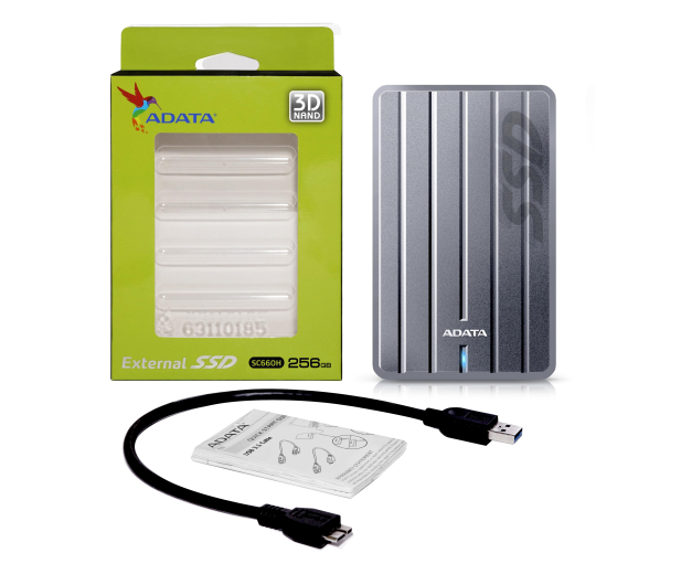 ADATA 256GB USB 3.1 External SC660H - 357991 - zdjęcie 3